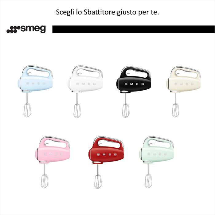 SMEG - Sbattitore 50's Style – HMF01RDEU-Rosso