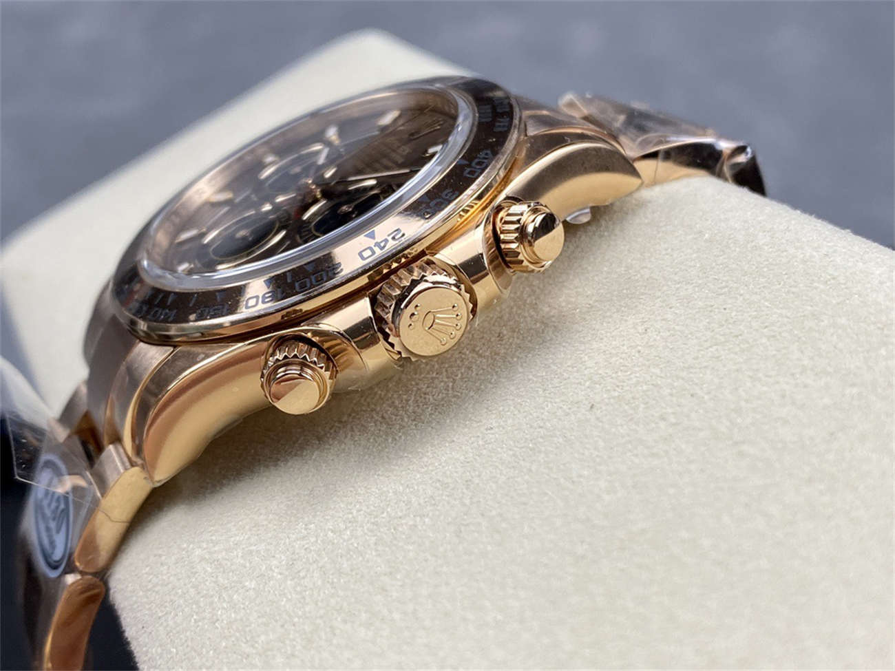 Rolex Daytona Chocolate Dial – Clean Factory Everose Gold 4130 Replica