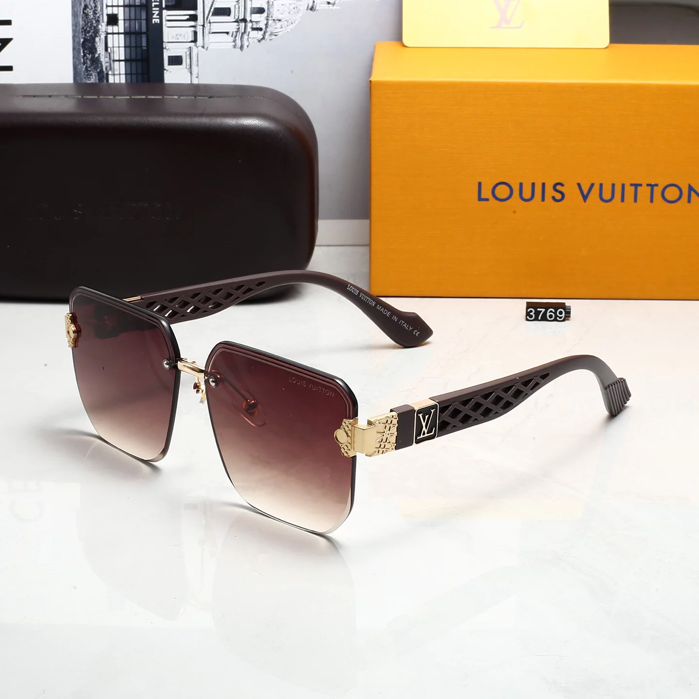 5 Colors Gradient lenses Woman’s Sunglasses TYJ-915835