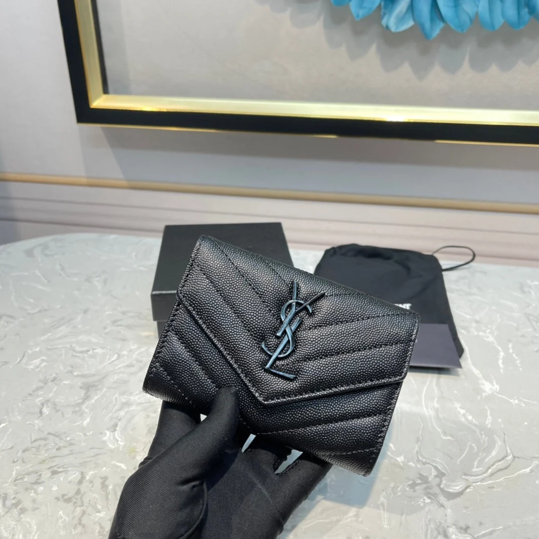 [Saint Laurent] Popular Envelope Wallet