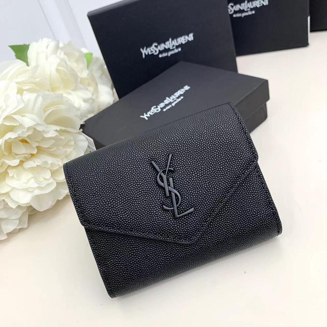 Fashion 4.9″x3.9″x1.0″ Leather Wallet QB-927018