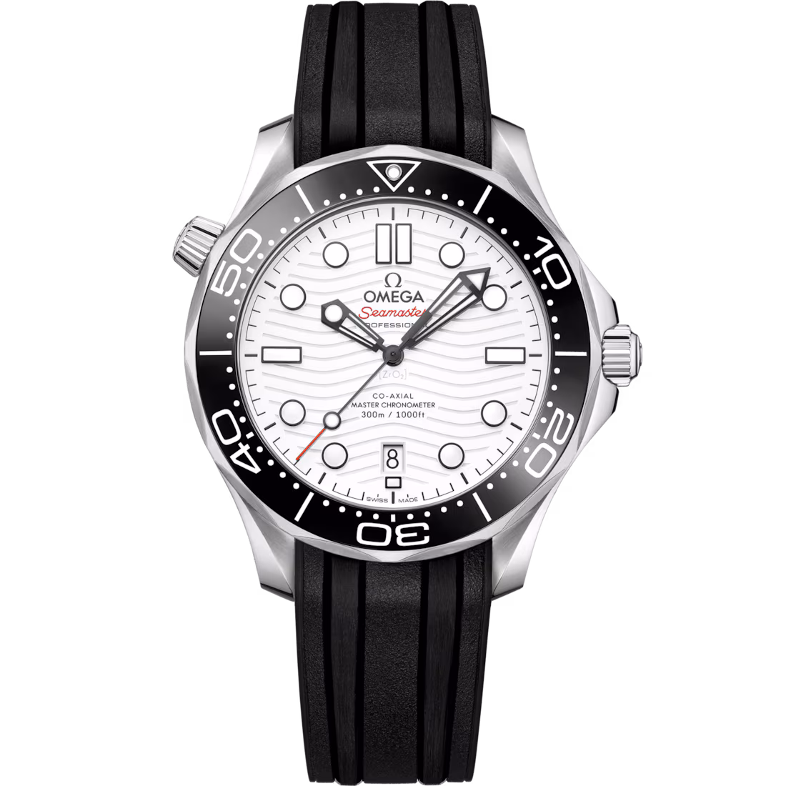 Omega Seamaster Diver 300M 42mm White Dial Stainless Steel Strap 210.32.42.20.04.001