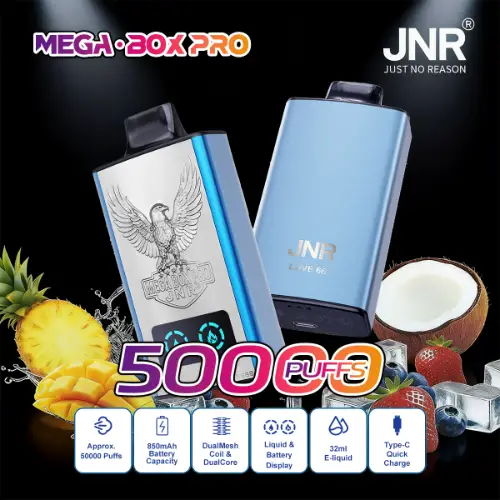Mega Box Pro 50000 Puffs Disposable Vape - Vape Grok