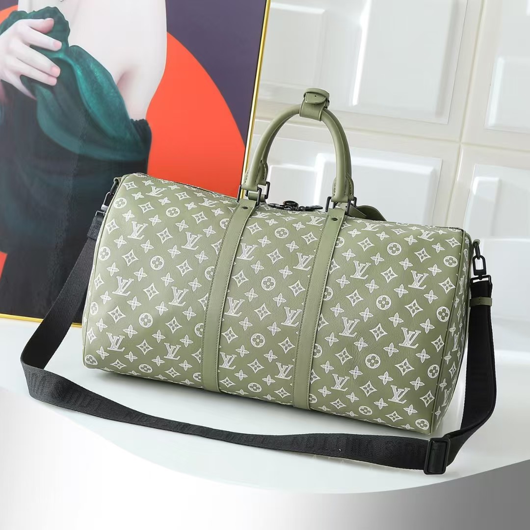 LV  M12504 26ss Keepall Bandouliere 29*23*50