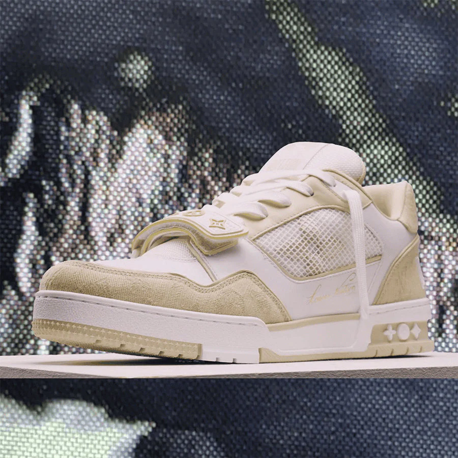LV  Trainer Sneaker ‘Beige’