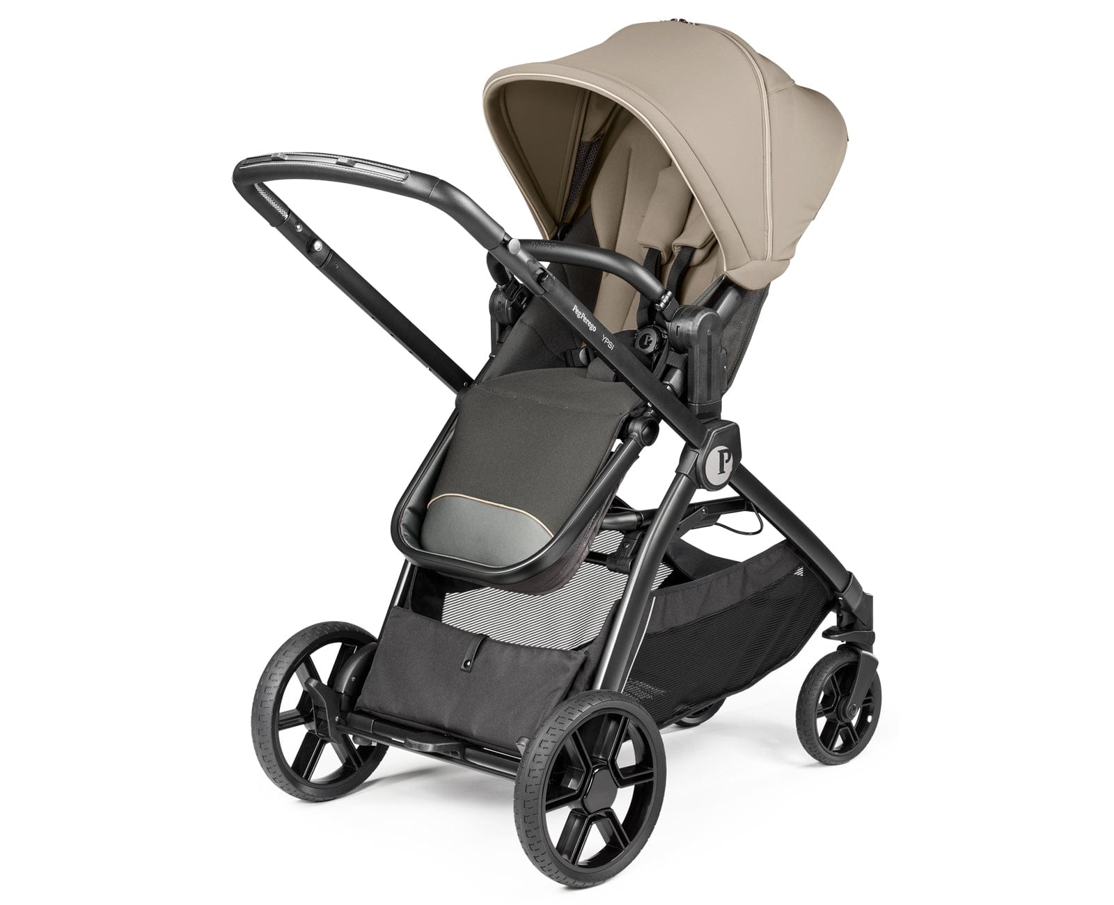 PEG YPSI Single-to-Double Stroller 2025 - Vanilla Blend