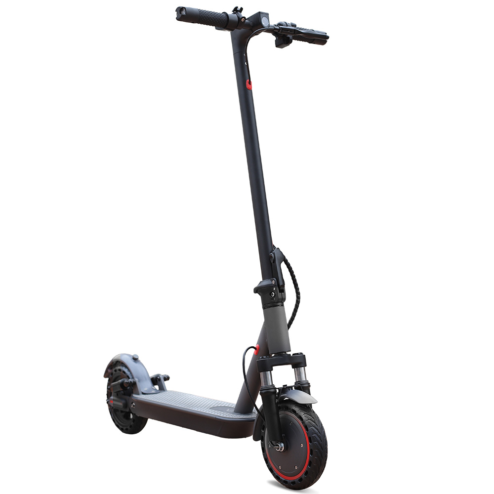 AOVOPRO AP07 Electric Scooter 350W Dual Suspension Turn Signals Foldable-US