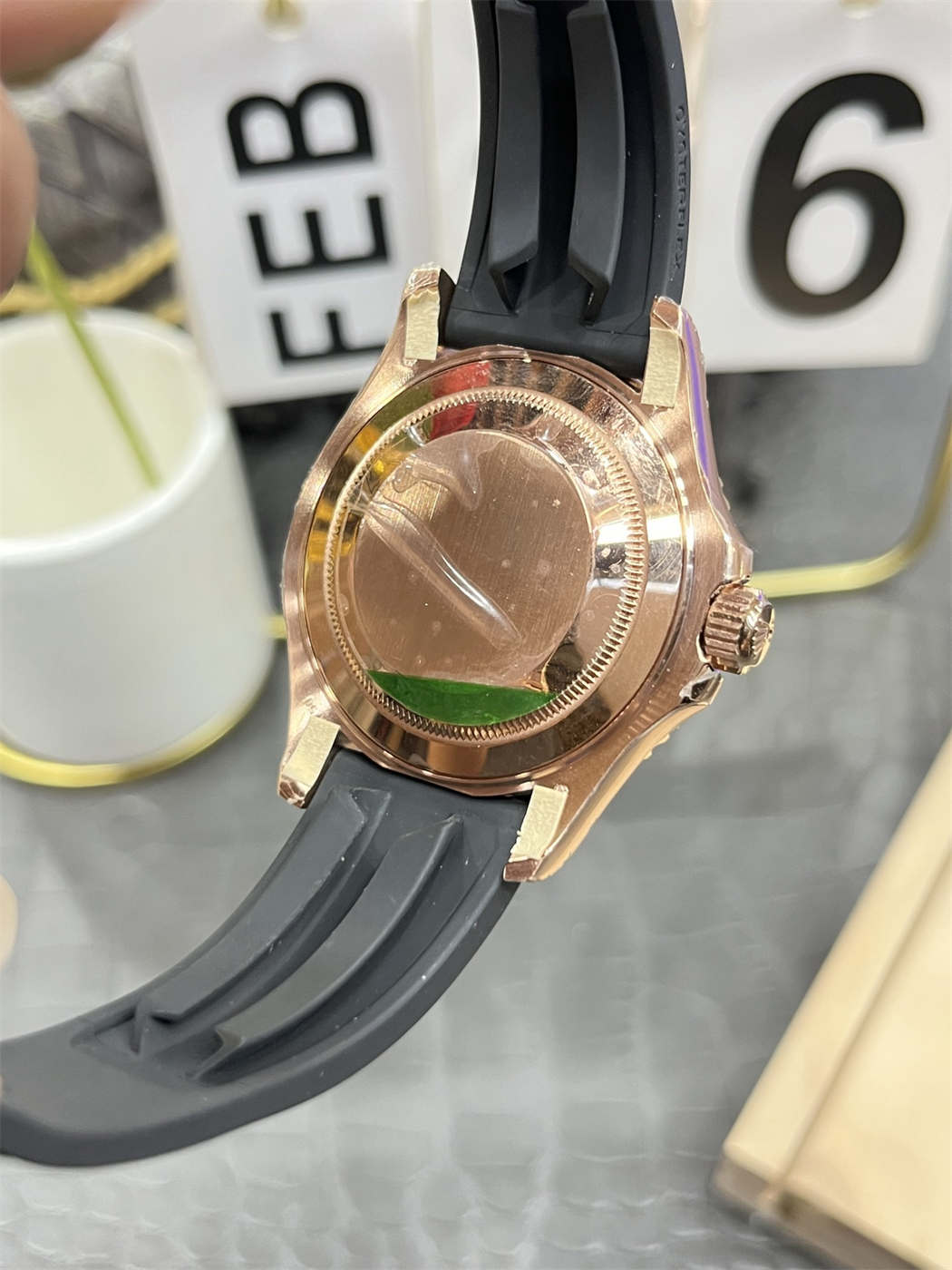VSF Yacht-Master 40 Rose Gold – 126655 Replica (Dandong 3235)