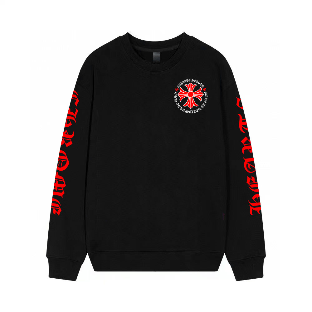 Chrome H Hoodies Black