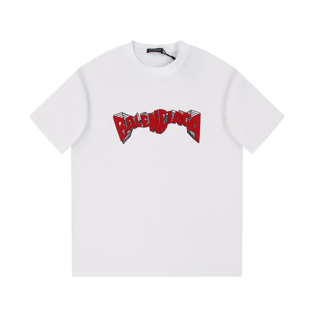 BLCG 24s embroidered fabric t-shirt