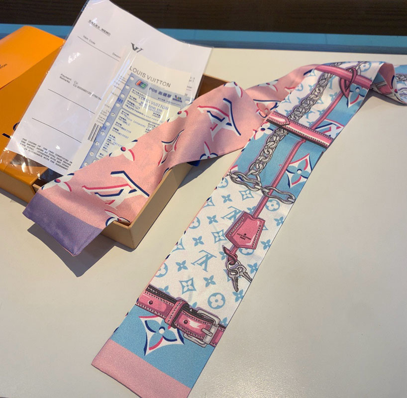 120x8cm Classical Handbag Ribbon Scarf Neck Bow WJ-987044