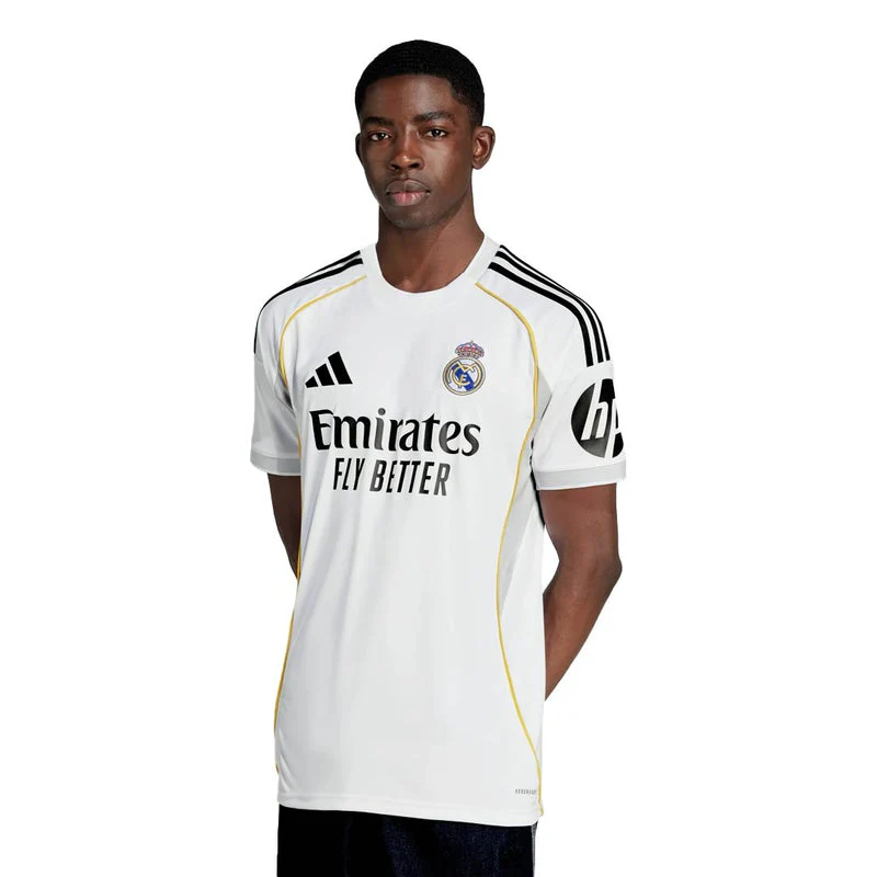 adidas Luka Modric Real Madrid 25/26 Home Jersey w/ Champions League Patches (White)