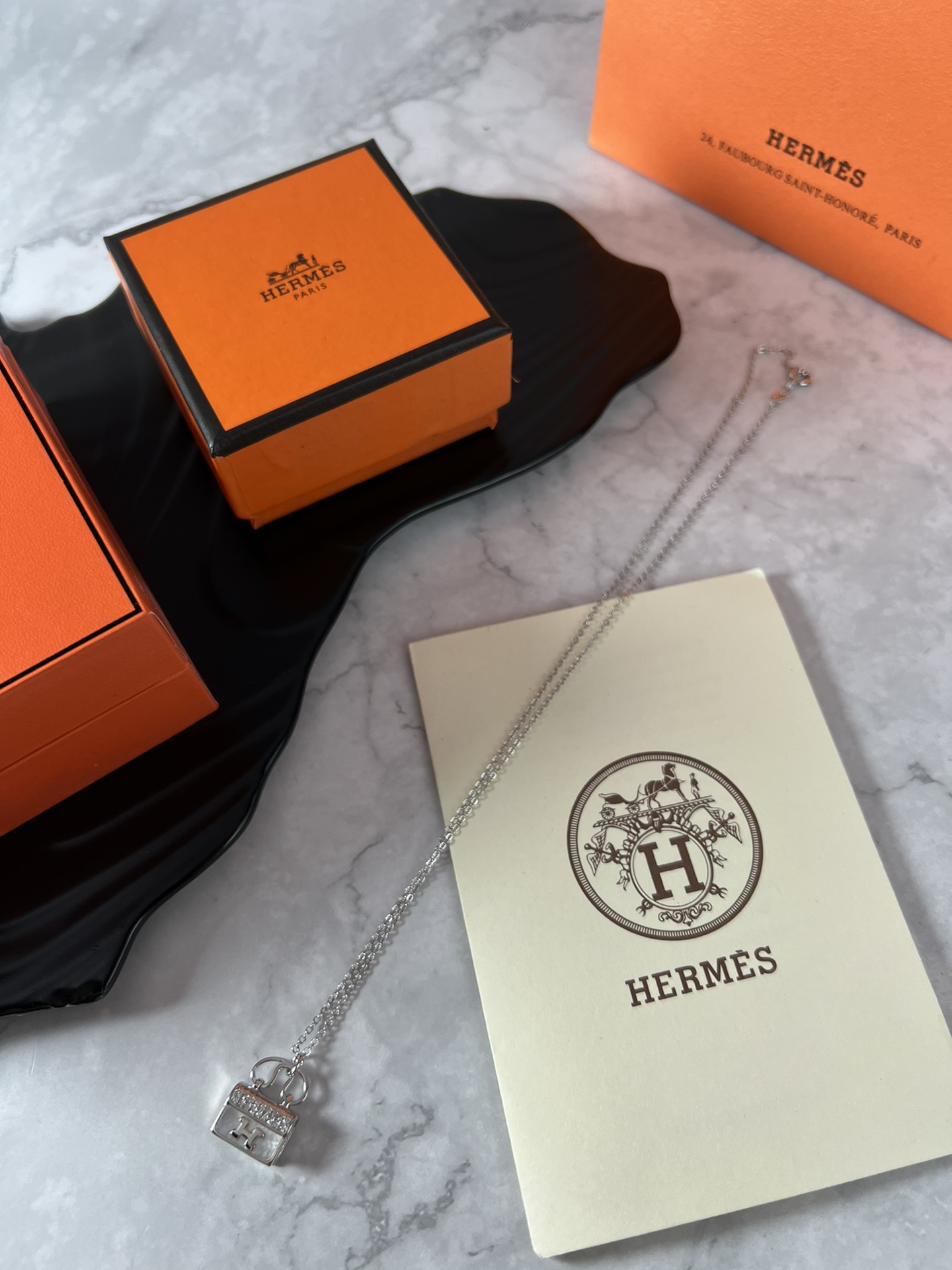 Fashion Bag Pendant Necklace HHXL-912003