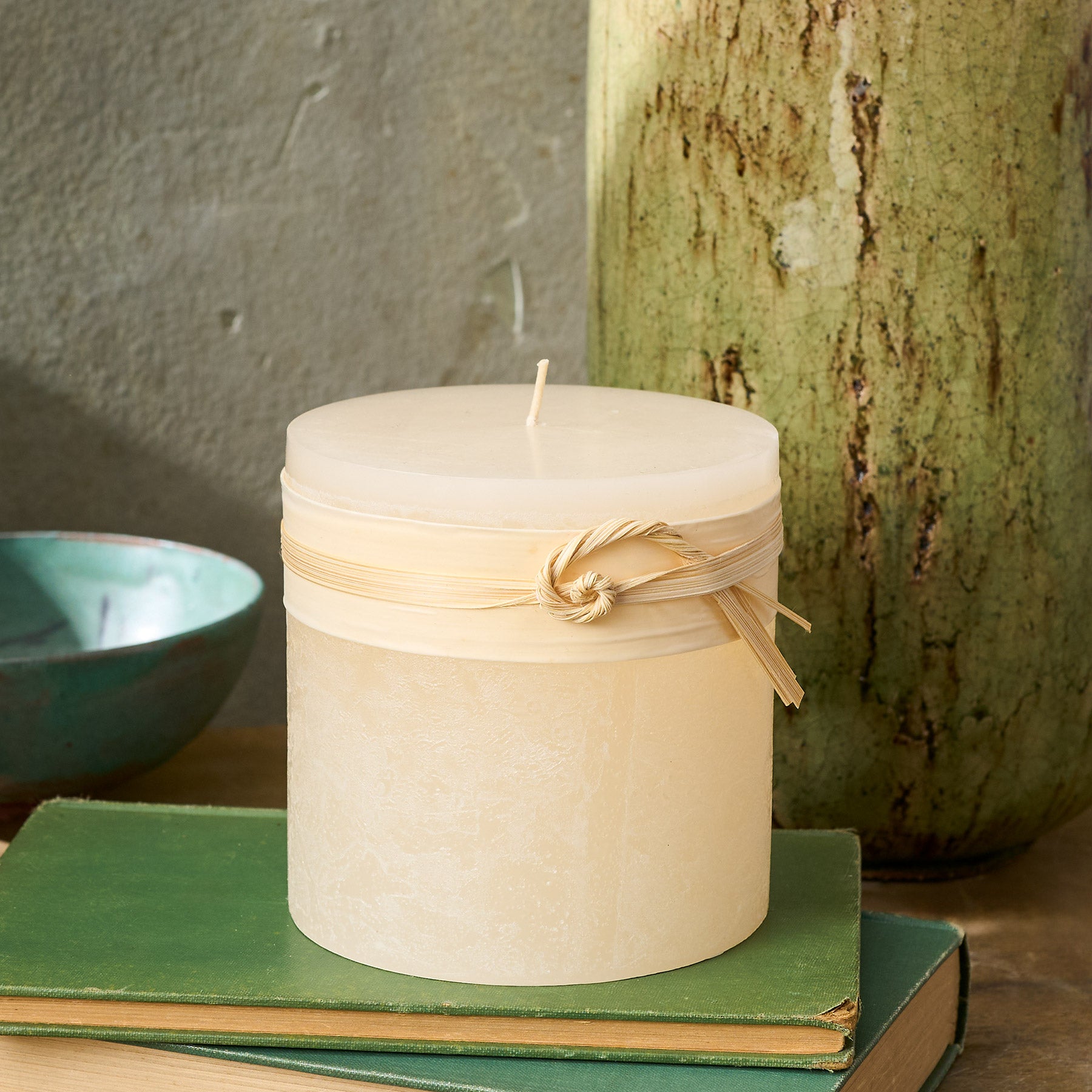 Timber Pillar Candle