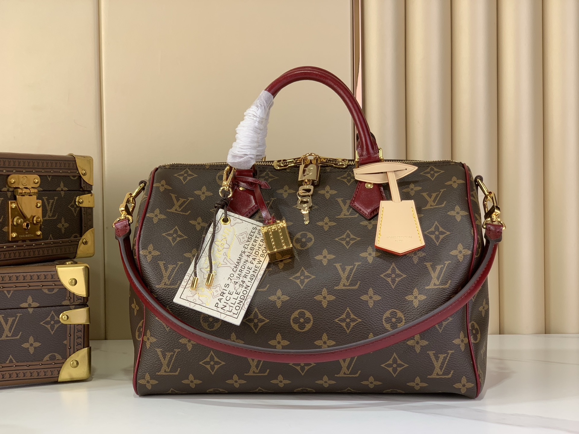 LOUIS VUITTON M28379 Speedy 30 Soft Celebration