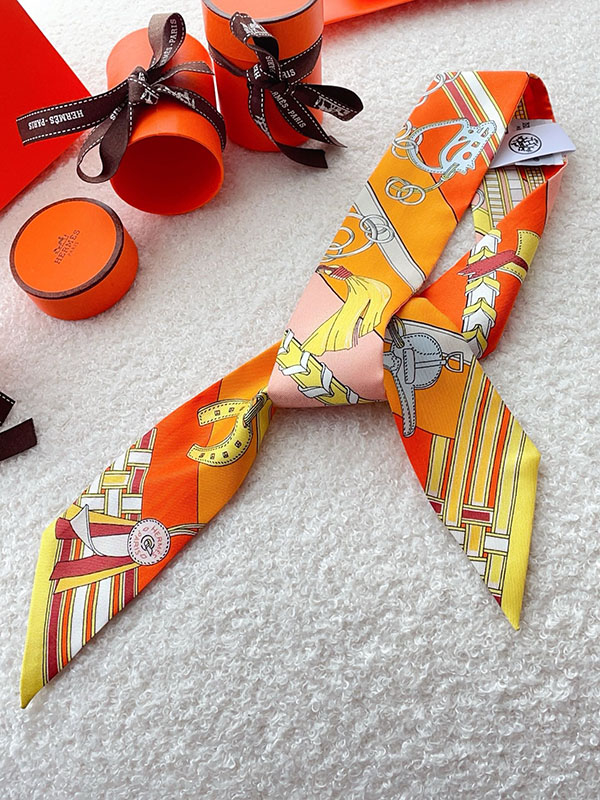 120x8cm Classical Handbag Ribbon Scarf Neck Bow WJ-987017