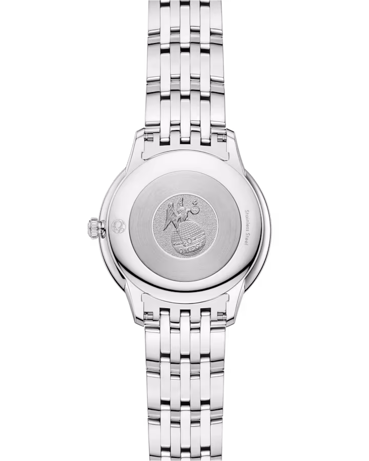 Omega De Ville Prestige 30 mm Silver Dial Stainless Steel Bracelet 434.10.30.60.02.001