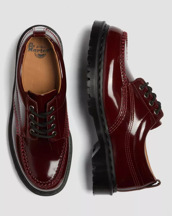 Lowell Laquered Moc Toe Shoes