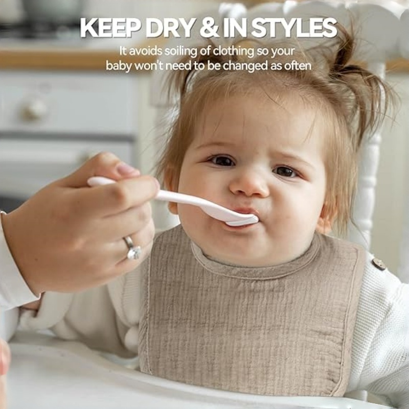 CLOUDBABY-BIB Muslin Baby Bibs for Unisex Boys Girls