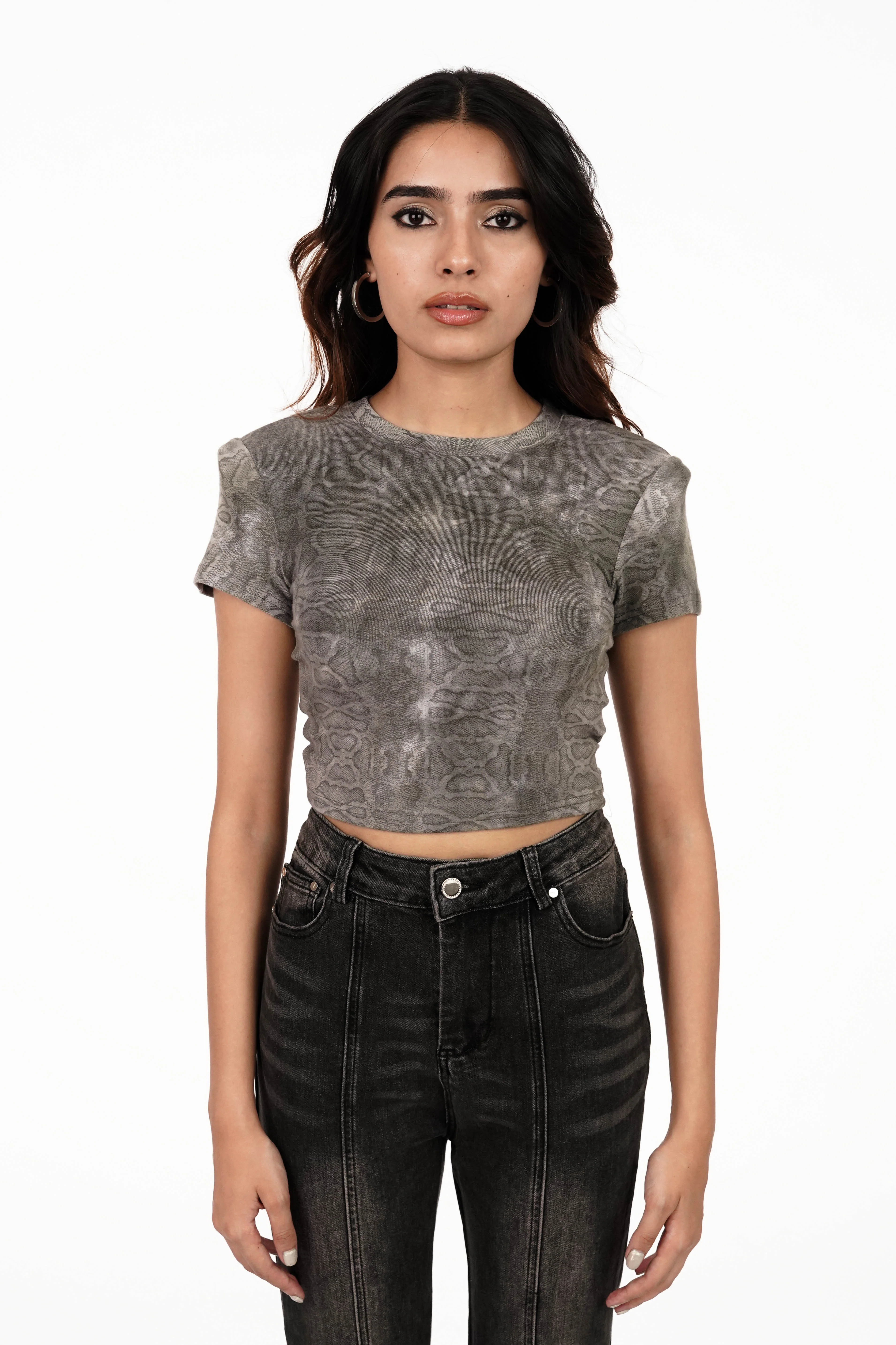 Gray Jay Baby Tee