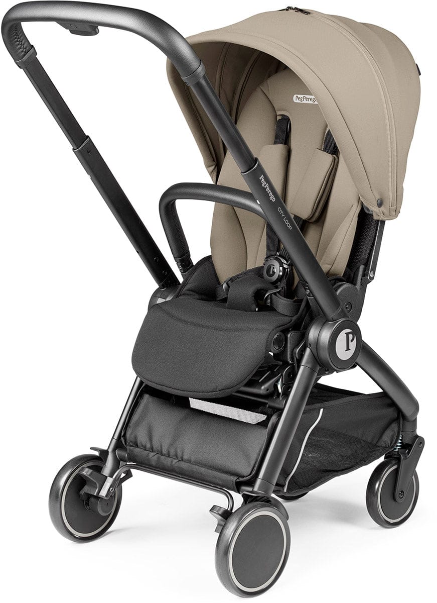 PEG City Loop Stroller Bundle - Black / Vanilla Blend