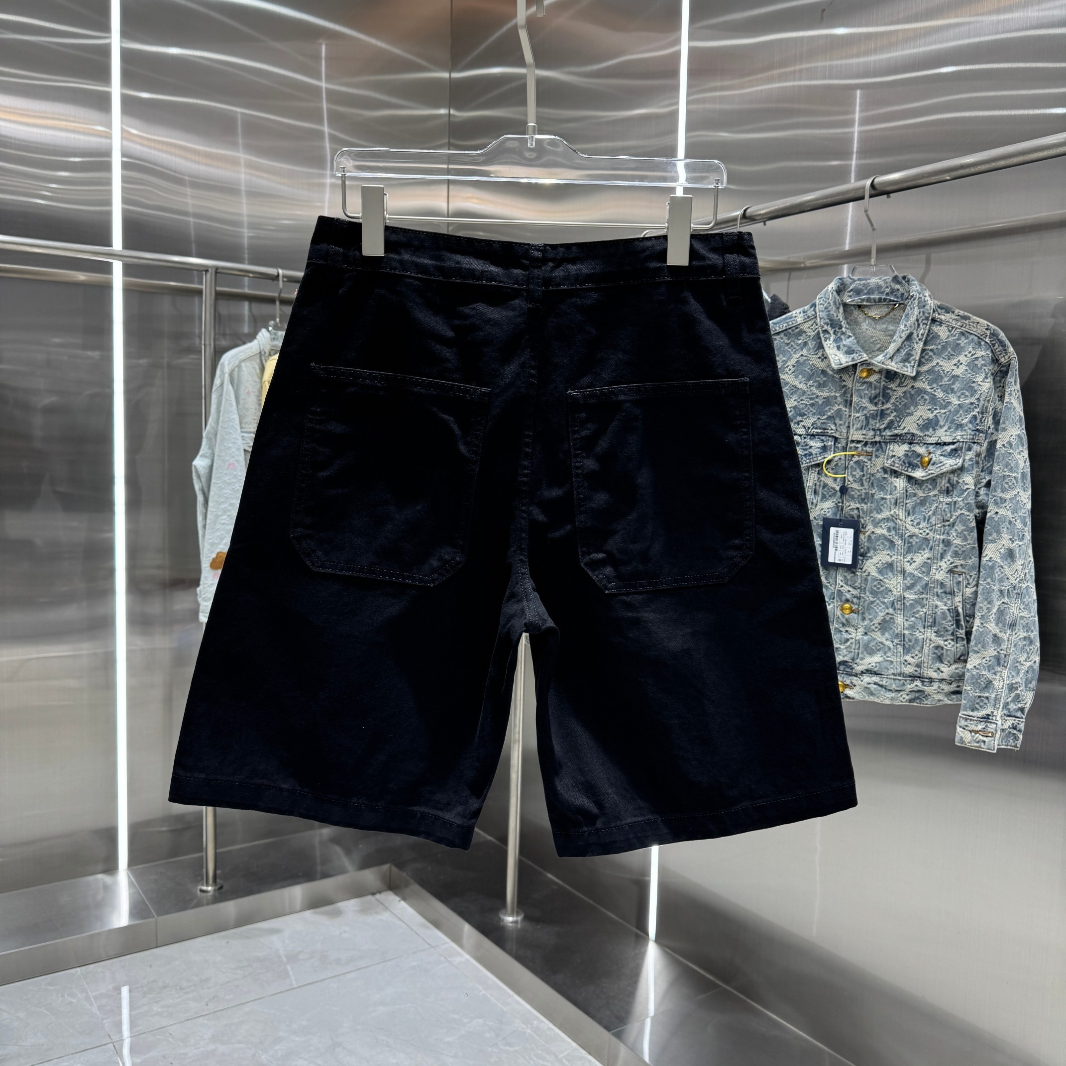 Chrome H Denim shorts