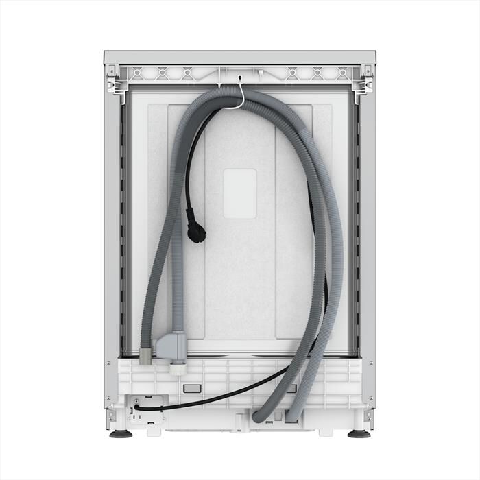 WHIRLPOOL - Lavastoviglie MAXISPACE W7F HP43 X Classe C 15 cop-Stainless steel