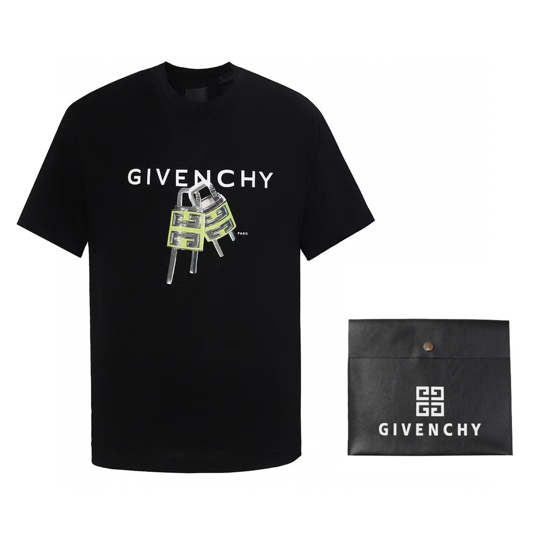 GVC lock-printed T-shirt