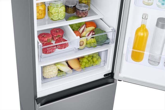 SAMSUNG - Frigorifero combinato RB38C607AS9/EF Classe A-METAL INOX