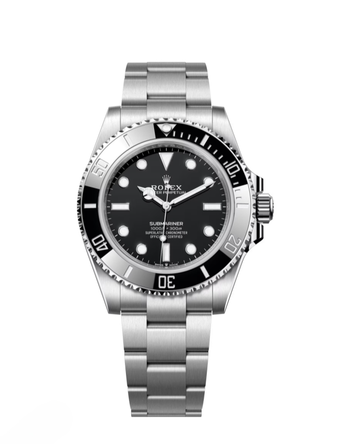 Rolex 124060 Submariner No-date 41mm Black Oystersteel Full Set