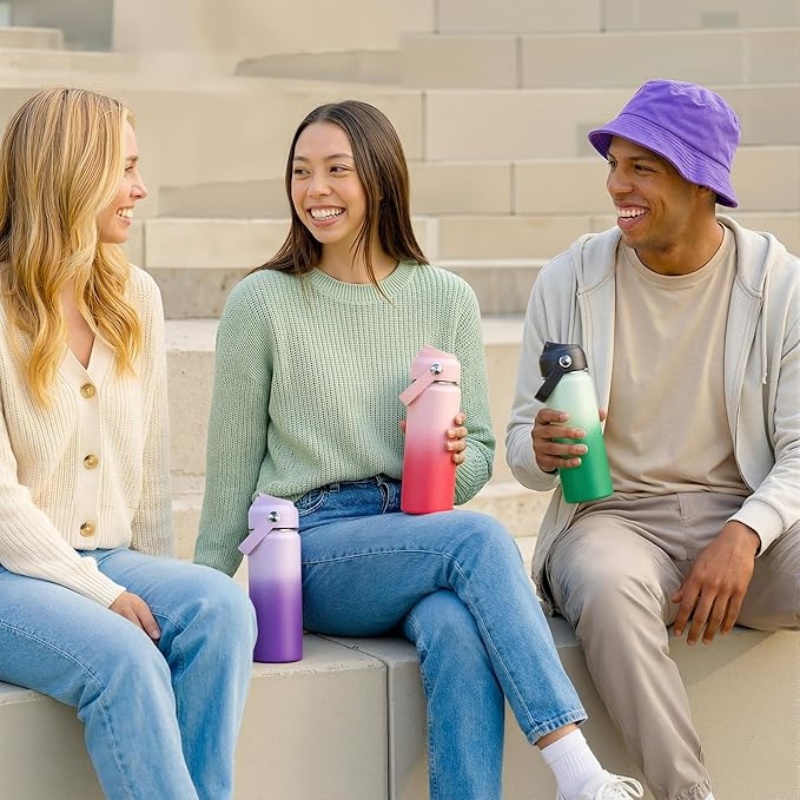 THERMOCLOUD 18oz Insulated Stainless Steel Water Bottle