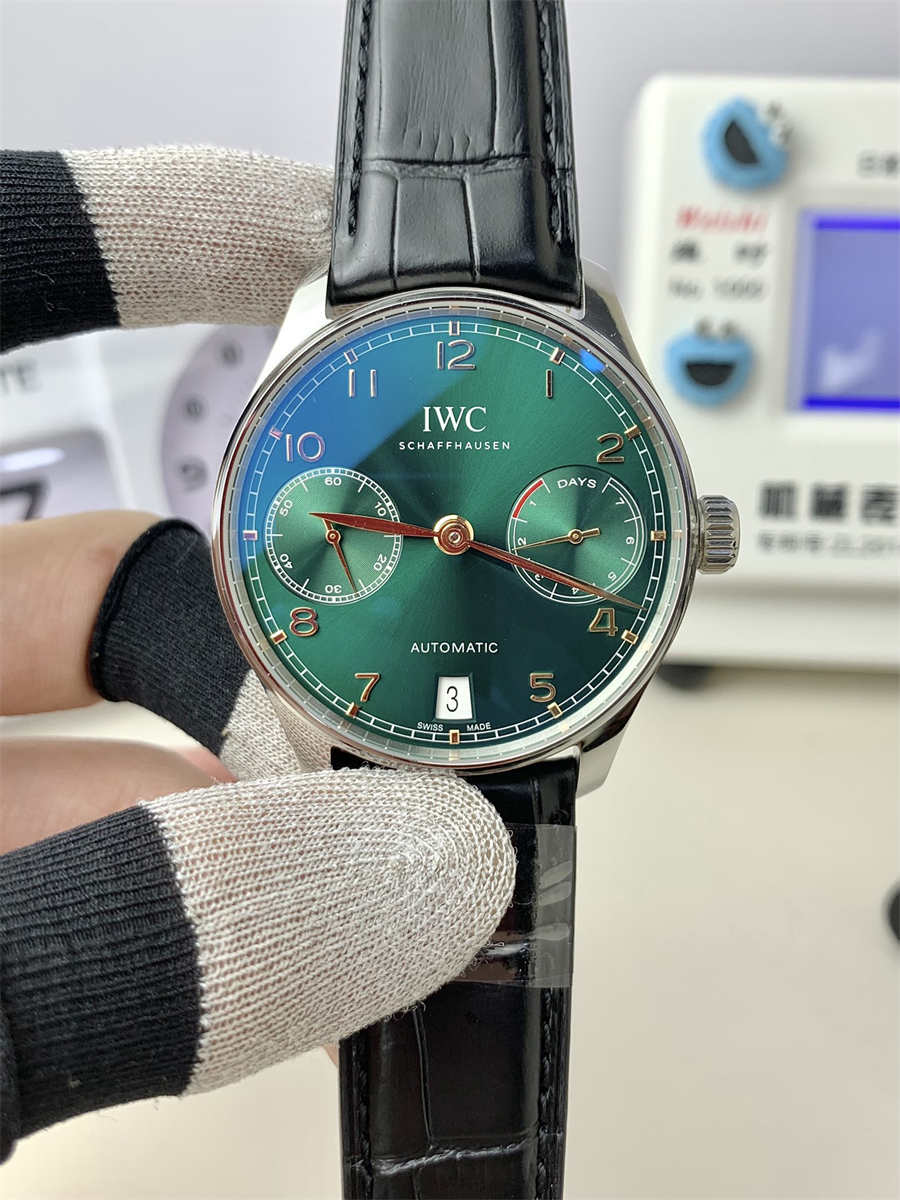 ZF Factory IWC IW500708 Replica – Portugieser 7 Days Green Dial 42.3mm Luxury Automatic Watch