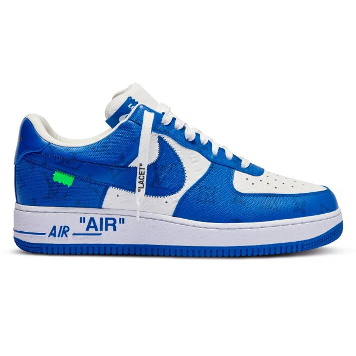 L.V x NK Air Force 1 Low ‘By Virgil Abloh White/Blue’