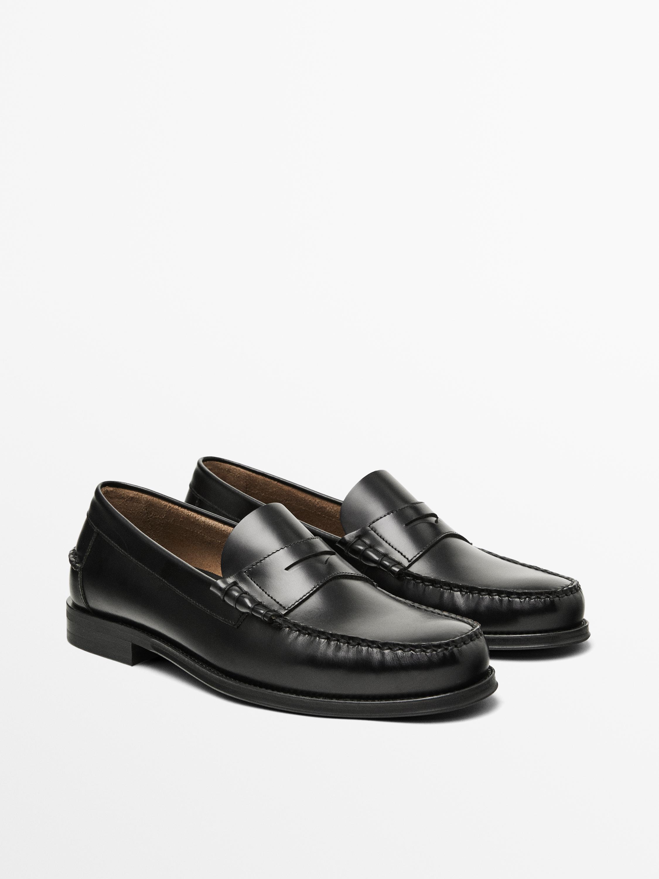 Mocasín piel antifaz