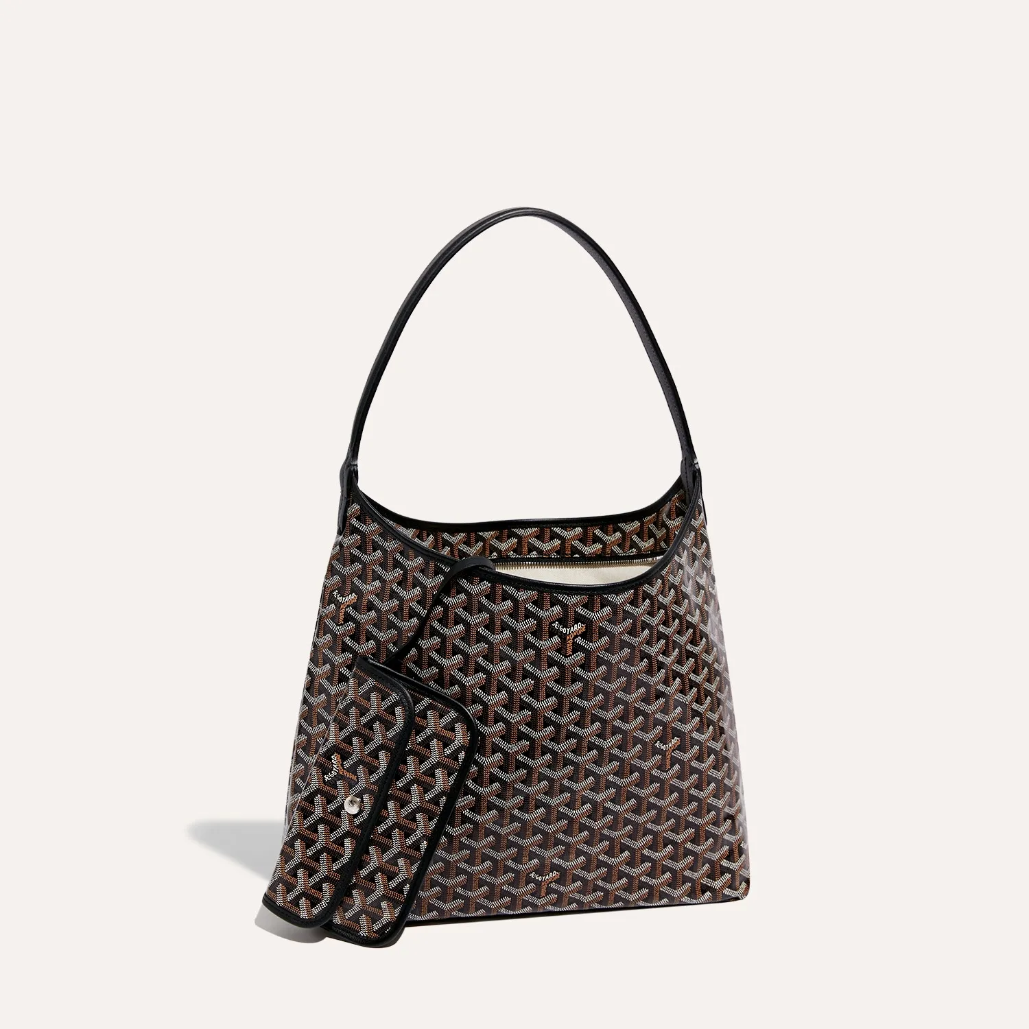 Goyard BOHEMEPMLTY01CL01P Hobo Bohème bag Black L 43 * W 14 * H 27(cm)