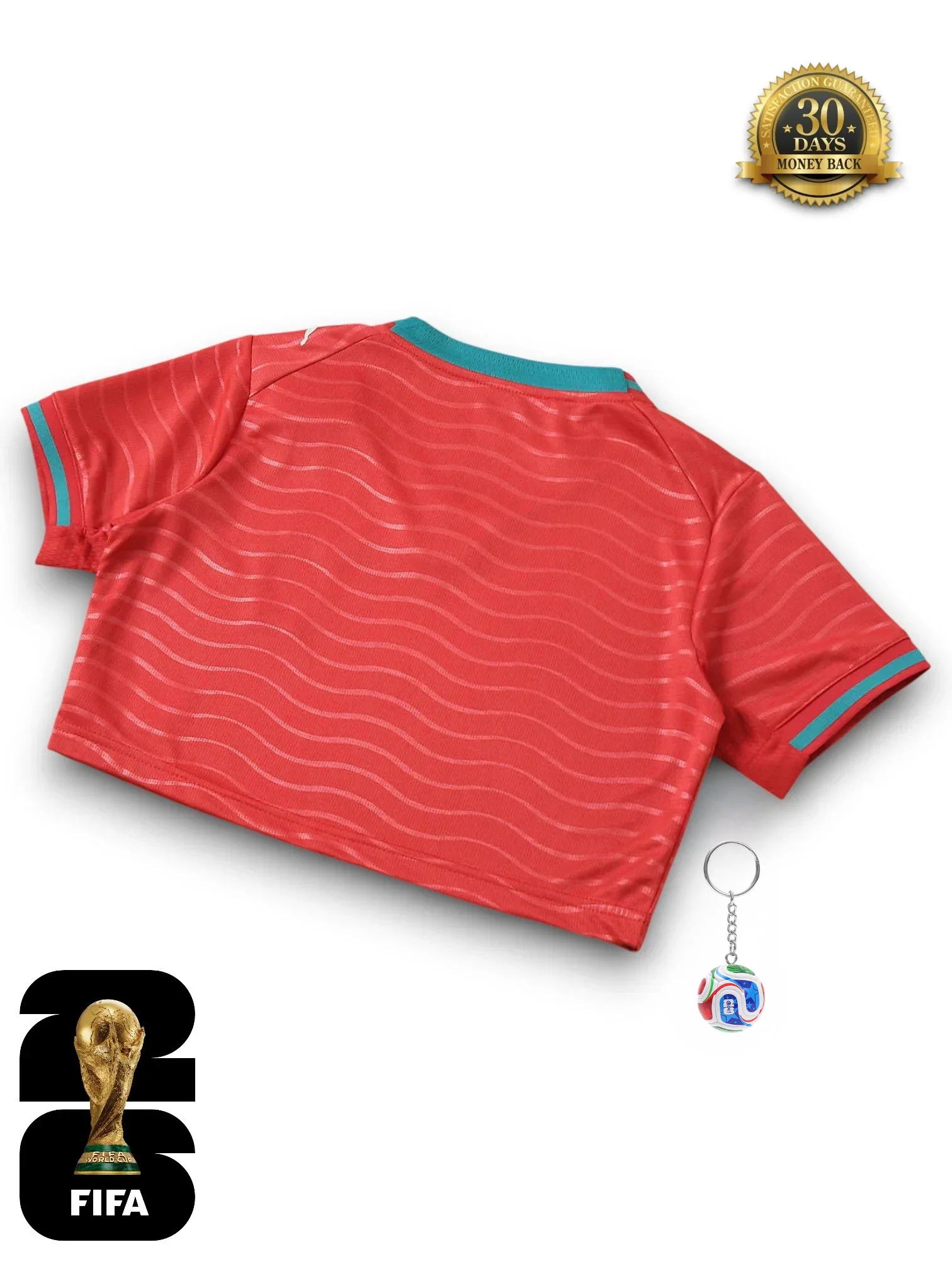 Portugal World Cup 2026 Cropped - Women's