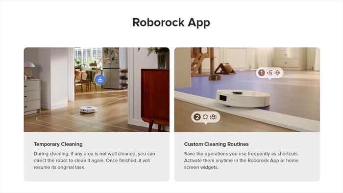 ROBOROCK - Aspirapolvere robot QREVO 5AE-Nero