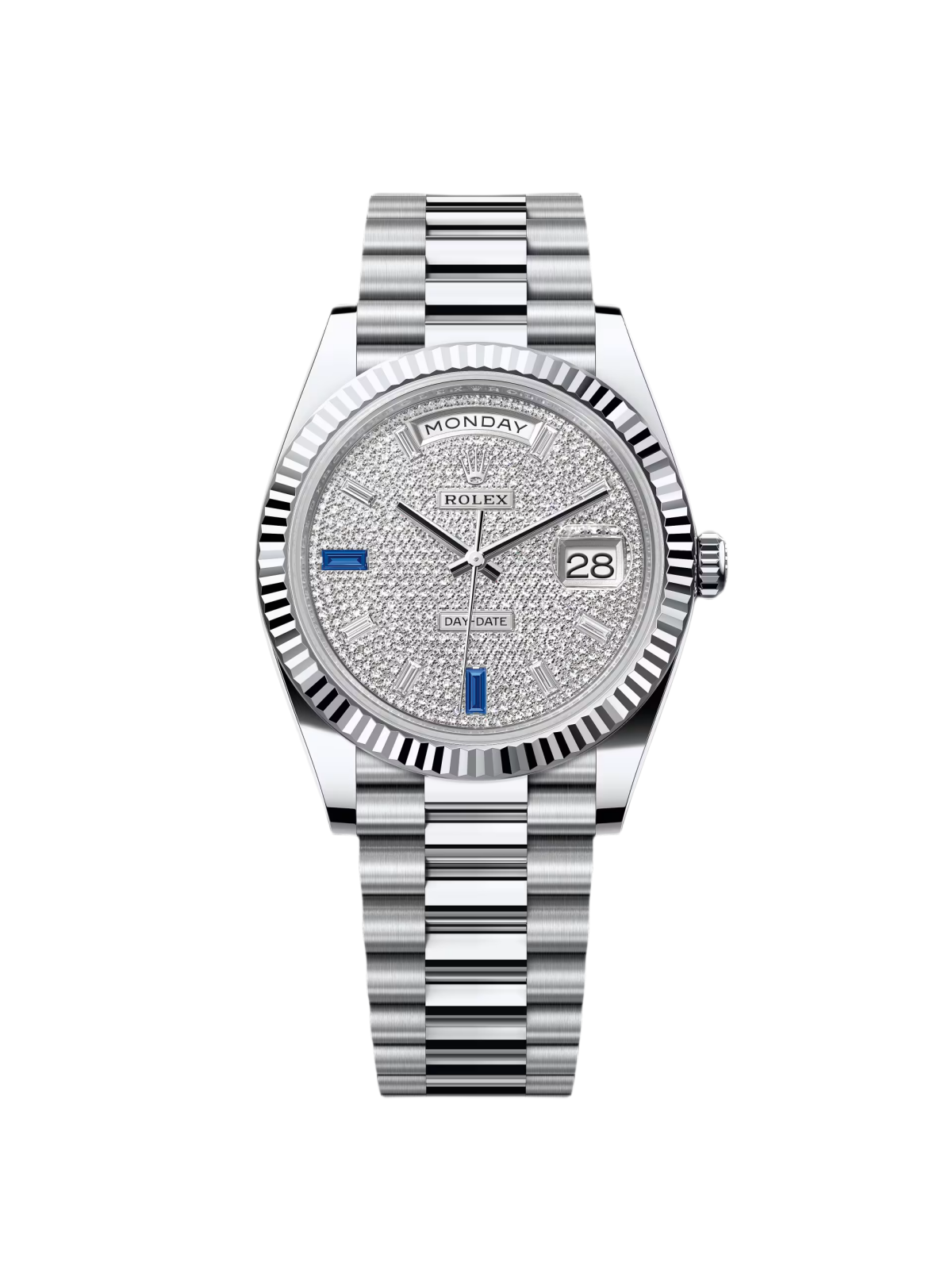 Rolex  Day-Date 228236-0009 Diamonds & Sapphires Dial