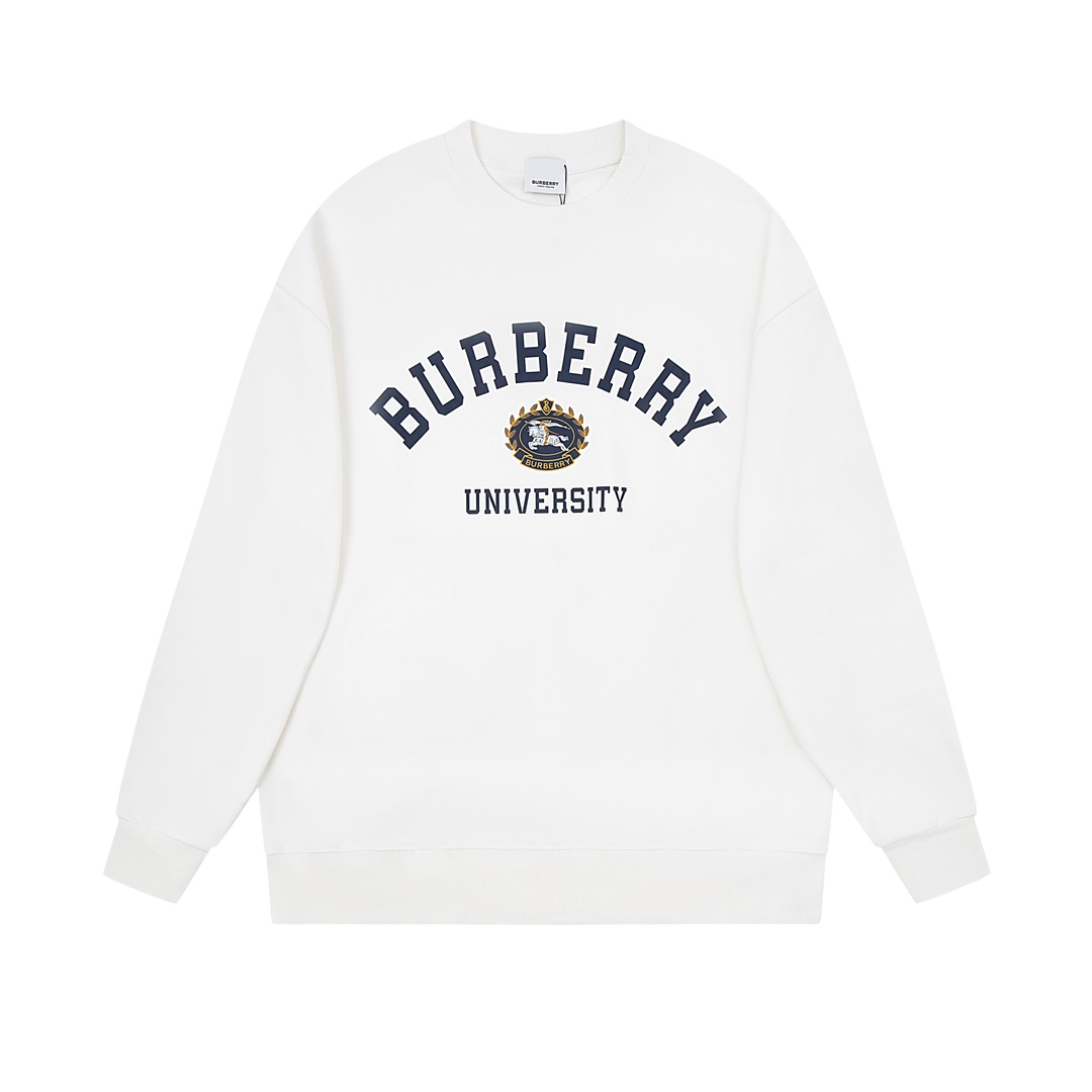 B B R Hoodies White
