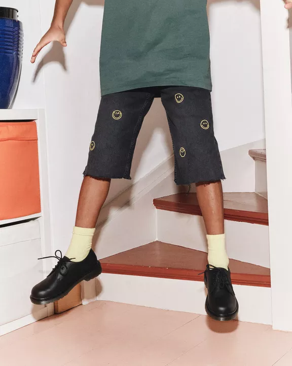 Junior 1461 Mono Softy T Leather Shoes