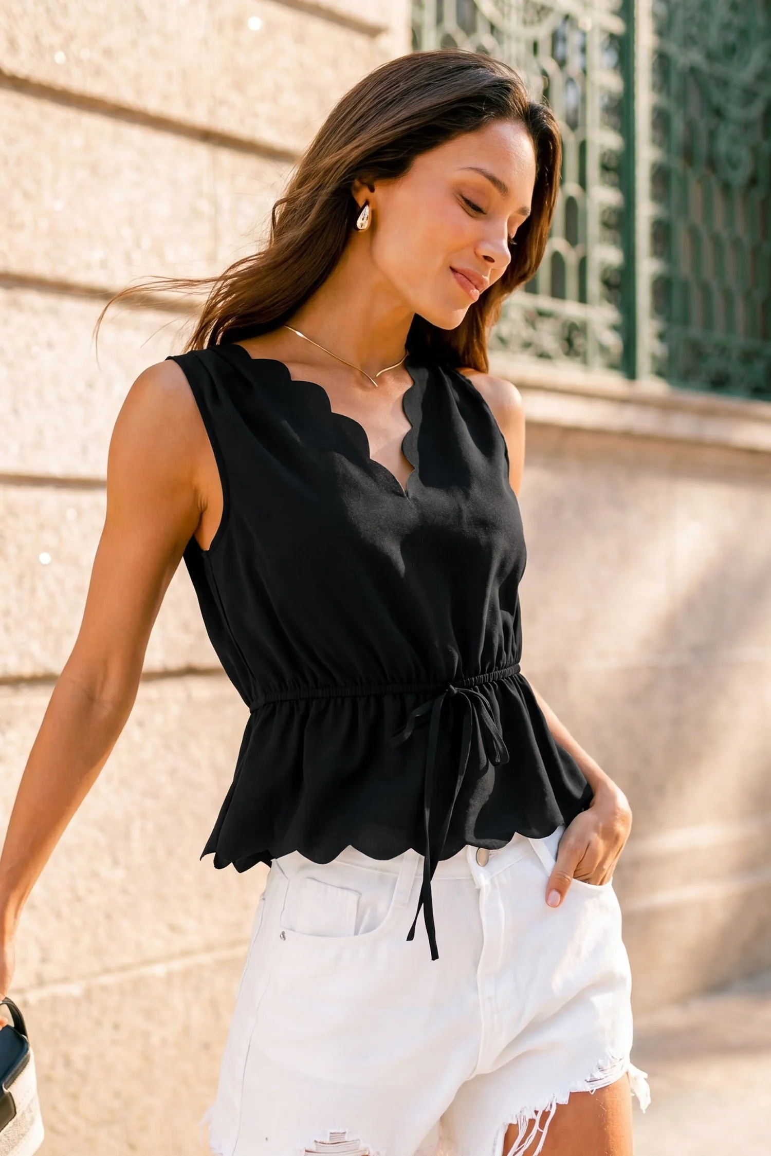 Riviera Nights Black Top