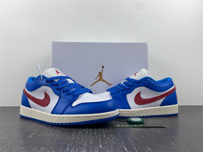 JRD 1 Low Sport Blue Gym Red DC0774-416
