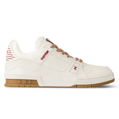 L.V  Trainer Sneaker ‘Damier White’