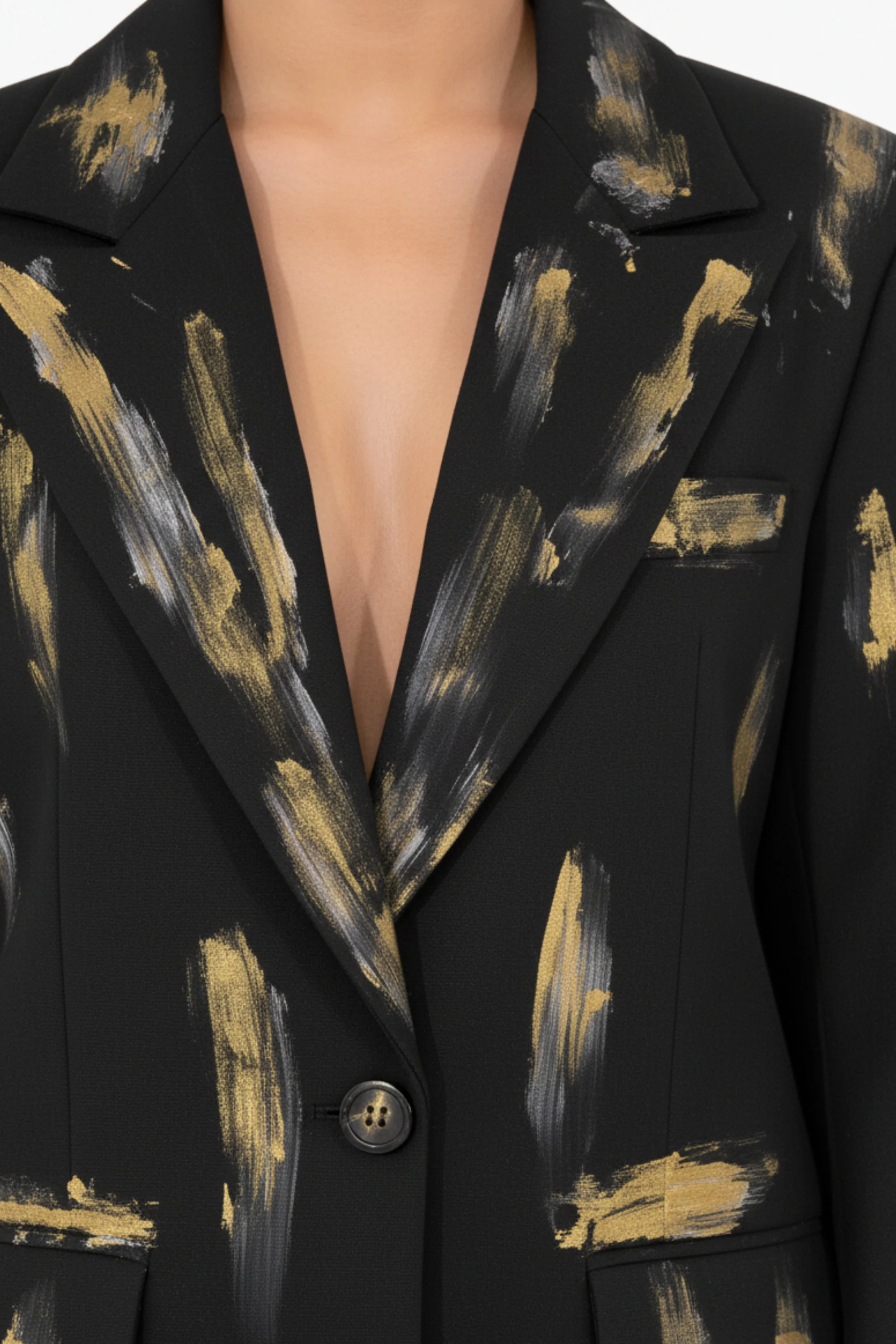 Stroke Luxe Black Blazer