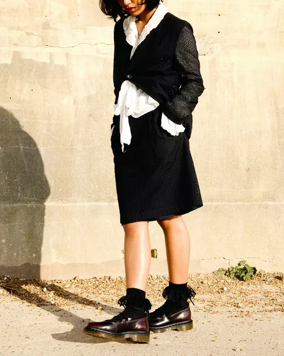 Elphie Ii Leather Ballet Flats