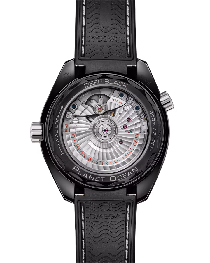 Omega Seamaster Planet Ocean 600M 39.5mm Black Dial Black ceramic Strap 215.92.40.20.01.001