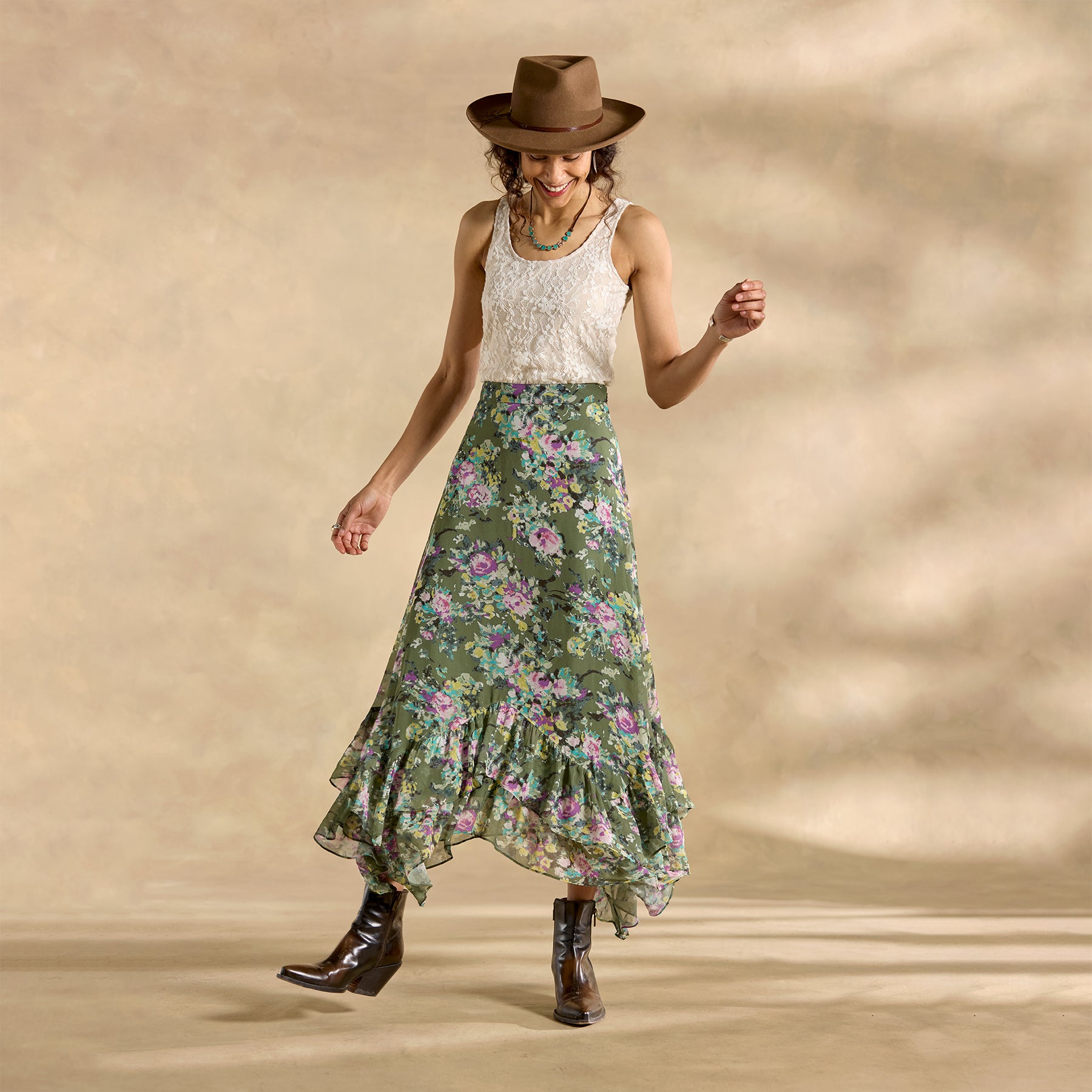 Champs De Fleur Skirt, Petite