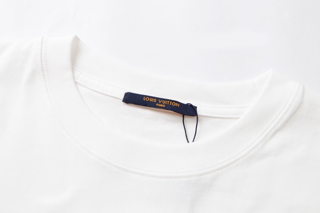 LV 23ss front and back patterned t-shirt