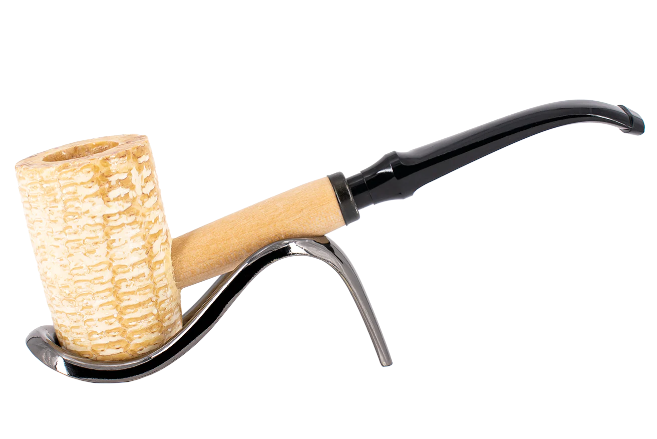 Missouri Meerschaum Diplomat 5th Avenue Corn Cob Pipe - Bent