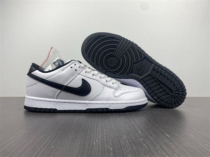 NK Dunk Low White Black DD1503-113